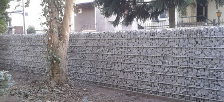 gabiony ogrodzeniowe